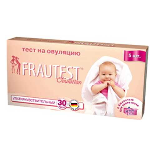 Тест Frautest на овуляцию тест-полоска 5 шт. в Вита Экспресс