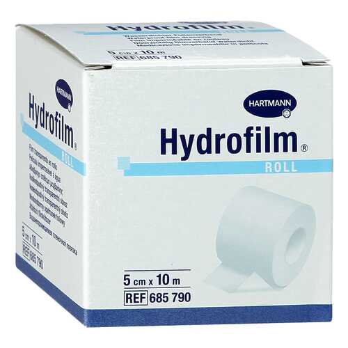 Фиксирующий пластырь из прозрачной пленки в рулоне, 5 cм x 10 м Hydrofilm Roll в Вита Экспресс