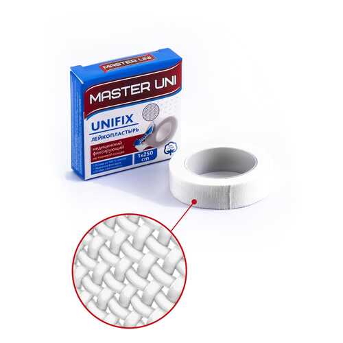 Пластырь Master Uni Unifix фиксирующий на тканевой основе 1 х 500 см в Вита Экспресс