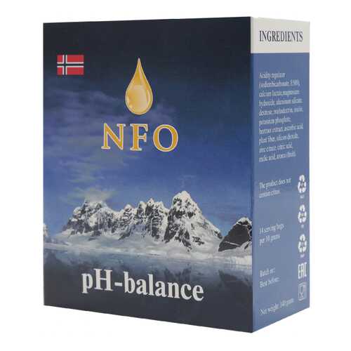 Добавка Norwegian Fish Oil PH-баланс порошок 14 шт. в Вита Экспресс