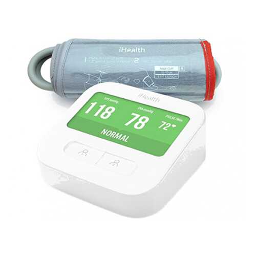 Тонометр iHealth Clear Wireless Blood Pressure Monitor SLRBPM1 (White) в Вита Экспресс