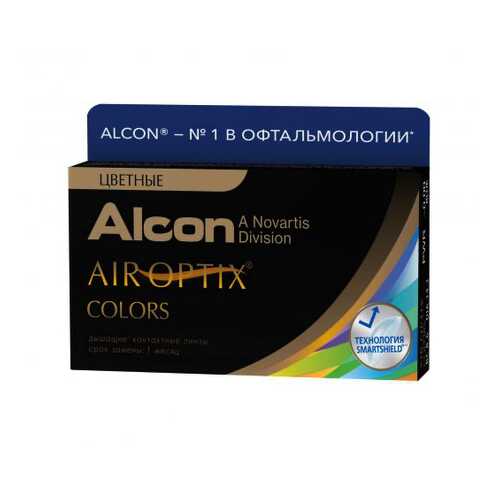 Контактные линзы Air Optix Colors 2 линзы R 8,6 -5,00 Карие в Вита Экспресс
