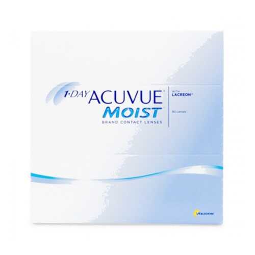 Контактные линзы 1-Day Acuvue Moist 90 линз R 9,0 +5,75 в Вита Экспресс