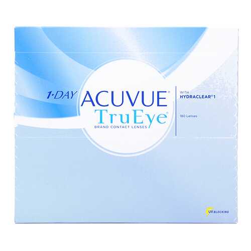 Контактные линзы 1-Day Acuvue TruEye 180 линз R 9,0 -11,50 в Вита Экспресс