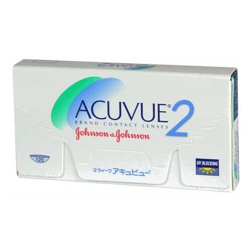 Контактные линзы Acuvue 2 6 линз R 8,3 -10,50 в Вита Экспресс