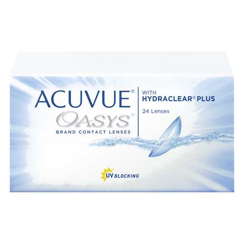 Контактные линзы Acuvue Oasys with Hydraclear Plus 24 линзы R 8,4 -10,00 в Вита Экспресс