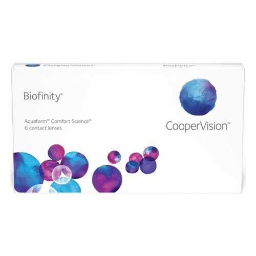 Контактные линзы Biofinity 6 линз +0,75 в Вита Экспресс
