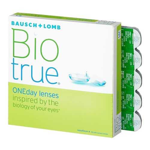 Контактные линзы Biotrue ONEday 90 линз -1,00 в Вита Экспресс