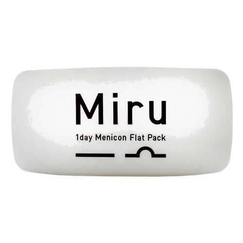 Контактные линзы Miru 1 day Menicon Flat Pack -1,75 30 шт. в Вита Экспресс