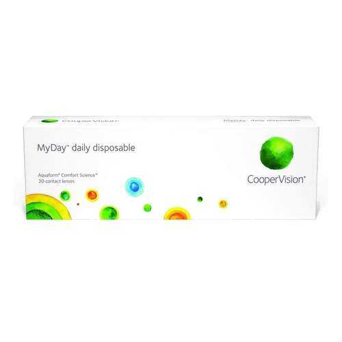 Контактные линзы MyDay Daily disposable 30 линз R 8,4 +1,25 в Вита Экспресс