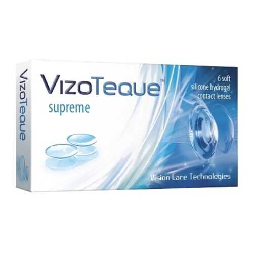 Контактные линзы VizoTeque Supreme 6 линз R 8,6 -7,50 в Вита Экспресс