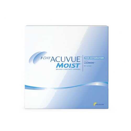 Контактные линзы 1-Day Acuvue Moist for Astigmatism 90 линз -1,00/-1,75/10 в Вита Экспресс