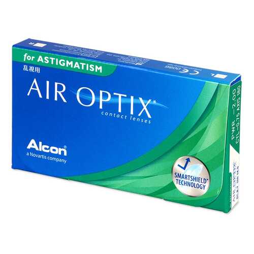 Контактные линзы Air Optix for Astigmatism 3 линзы R 8,7 -1,50/-2,25/90 в Вита Экспресс
