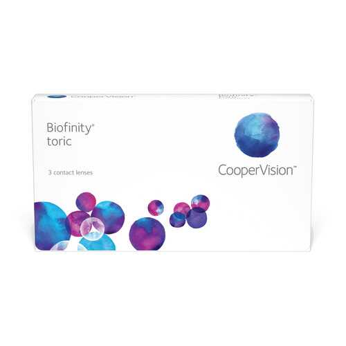 Контактные линзы Biofinity Toric 3 линзы R 8,7 -3,25/-1,25/130 в Вита Экспресс