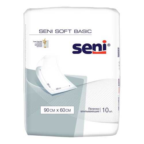 Пеленки SENI Soft Basic 90 x 60 см B010-J03 10 шт. в Вита Экспресс