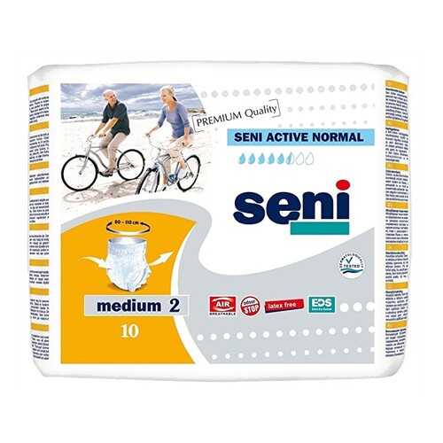 Подгузники для взрослых SENI Active Normal Medium, 10 шт. в Вита Экспресс