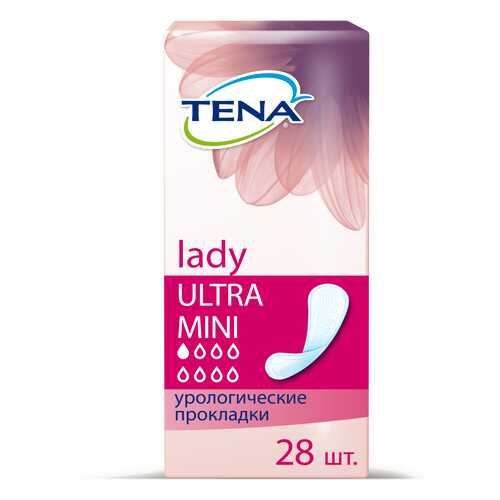 Прокладки Tena Lady Ultra Mini Урологические 28 шт в Вита Экспресс