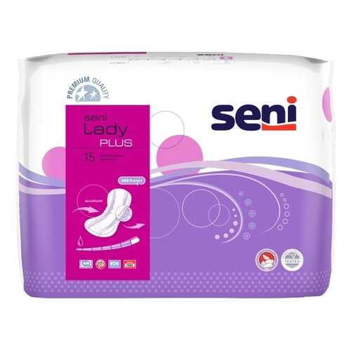 Прокладки урологические SENI LADY Plus для женщин 15 шт. в Вита Экспресс