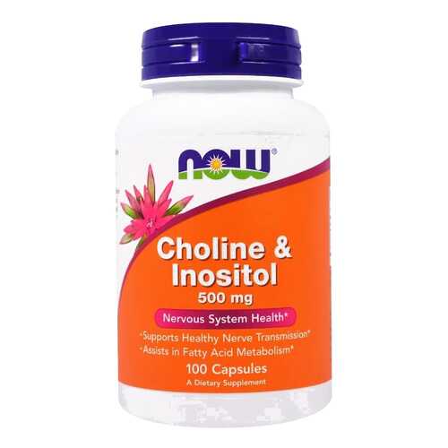 Choline & Inositol NOW капсулы 100 шт. в Вита Экспресс