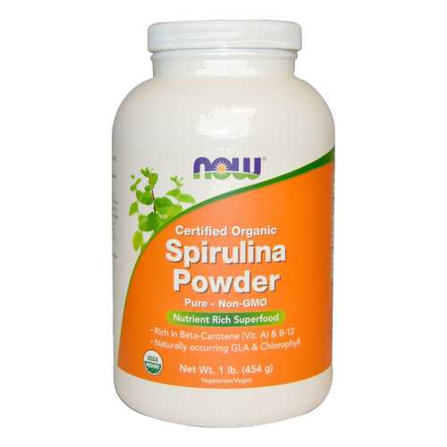 Добавка для здоровья NOW Spirulina Powder 454 г натуральный в Вита Экспресс