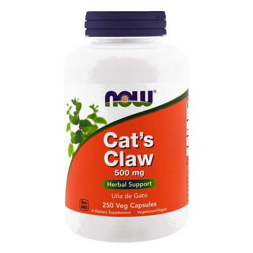 Добавка для иммунитета NOW Cat's Claw 250 капс. натуральный в Вита Экспресс