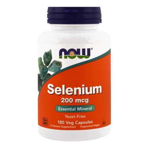 Витаминно-минеральный комплекс NOW Selenium 180 капс. в Вита Экспресс